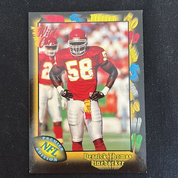 4 MINT KANSAS CHIEF DERRICK THOMAS LB and Nick Lowery Kicker set - Picture 6 of 7